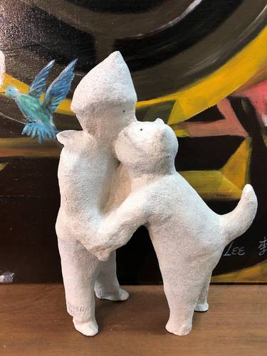 Original Figurative Patterns Sculpture by Martin Lee M T