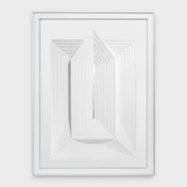 Original Abstract Geometric Sculpture by Adam Cosmin