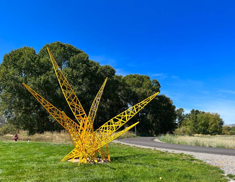 Original Abstract Nature Sculpture by Jessica Bodner