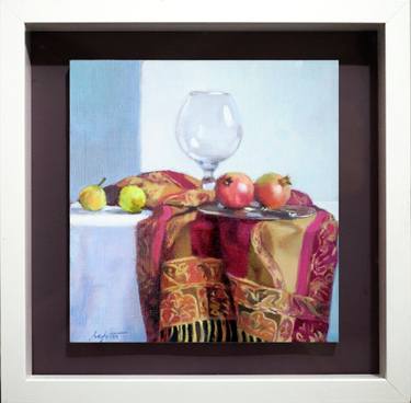 Original Realism Still Life Painting by Pierre Dominique Lafitte