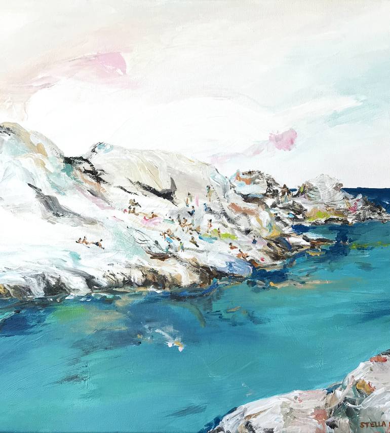 Sunshine Painting by Stella El | Saatchi Art