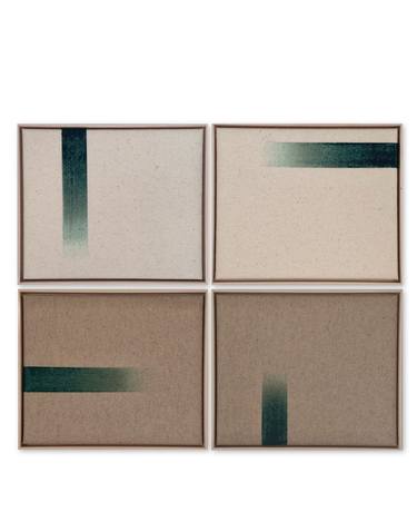 Original Abstract Geometric Installation by Arina Ērgle
