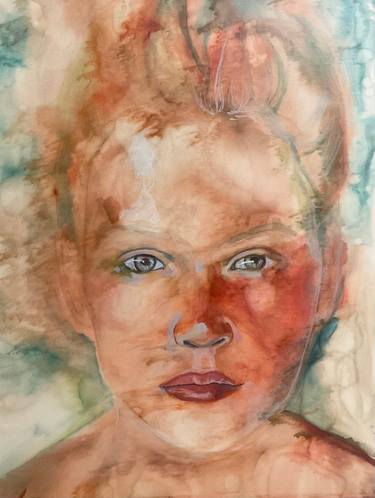 Original Impressionism Women Mixed Media by Kelly Bandalos