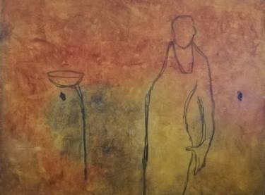 Original anthropormophic Classical mythology Painting by Carlos Neto