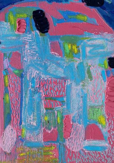 Original Contemporary Abstract Painting by Nathalie Lapierre