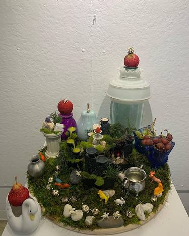 Original Conceptual Religion Installation by Maha Al-Zahrani