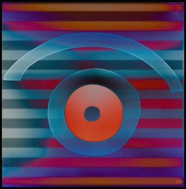 Original Conceptual Abstract Mixed Media by Ojolo Mirón