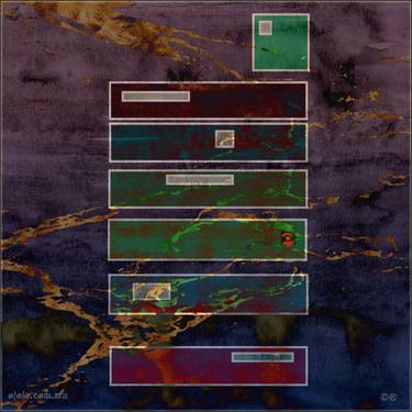 Print of Conceptual Architecture Mixed Media by Ojolo Mirón