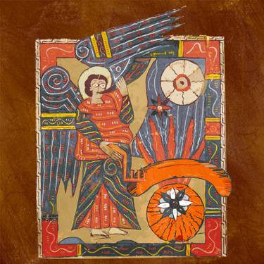 Print of Conceptual Religious Mixed Media by Ojolo Mirón
