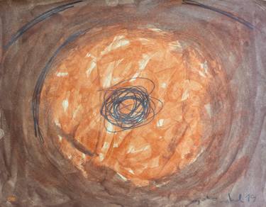 Original Abstract Expressionism Patterns Paintings by Ojolo Mirón