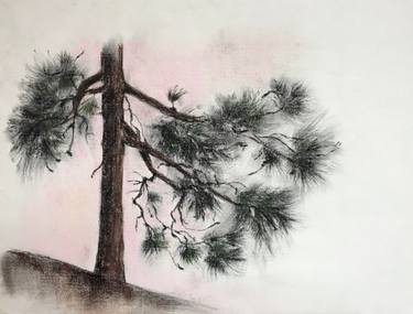 Original Illustration Tree Drawings by Ksenia Lutsenko
