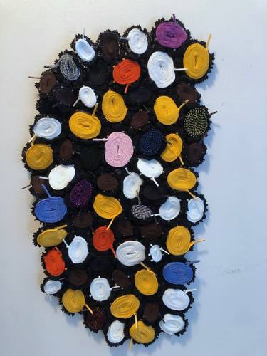 Original Conceptual Abstract Mixed Media by Peggy Dembicer