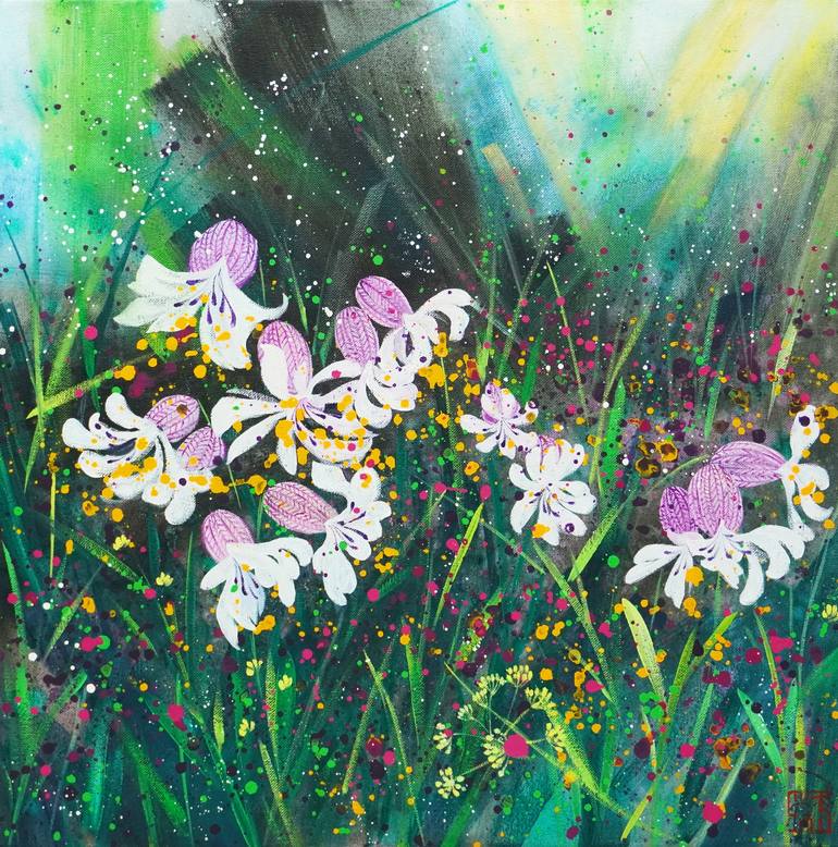 Print of Contemporary Landscape Paintings by Li Tellenbach-Guo