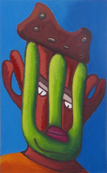 Original Figurative Men Painting by Bertram Bartl