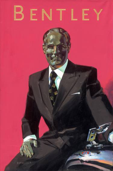 Original Art Deco Portrait Paintings by Kai Bardeleben