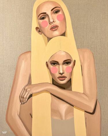 Original Contemporary People Paintings by Wencke Uhl