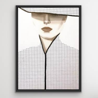 Original Art Deco Patterns Paintings by Wencke Uhl