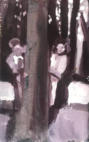 Original Figurative People Paintings by Anna Mcneil