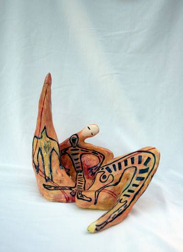 Original Abstract Body Sculpture by Elham Hemmat