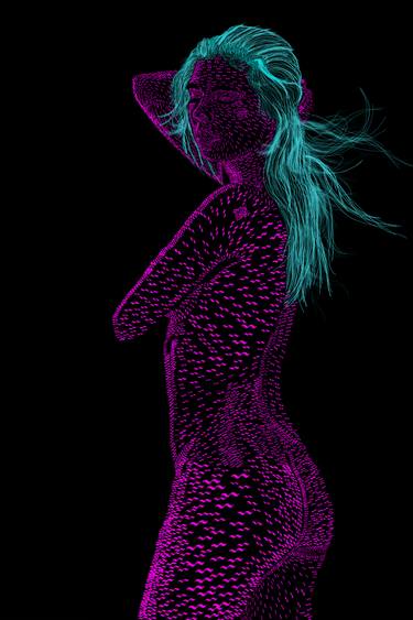 Original Figurative People Digital by Vincent Zuniaga