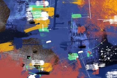 Original Abstract Botanic Digital by Marcus Marinho