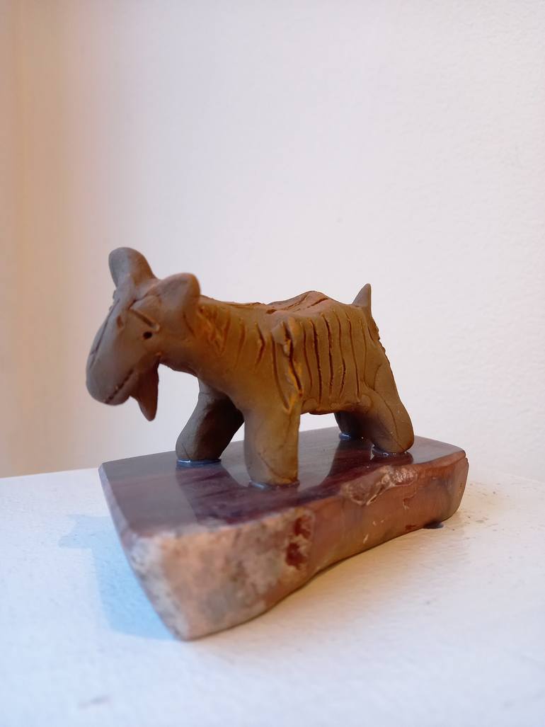 Original Impressionism Animal Sculpture by Rasho Mitev