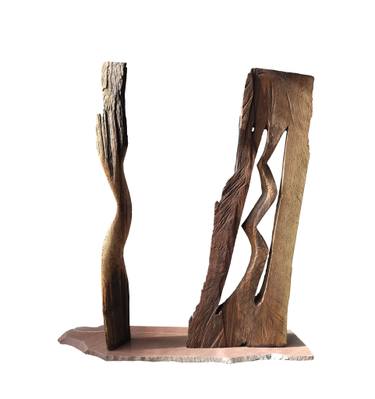 Original Abstract Expressionism Nature Installation by Rasho Mitev