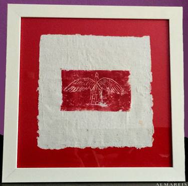 Original Modern Abstract Drawing by Iulia  F