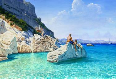 Original Realism Seascape Painting by James Parkhurst