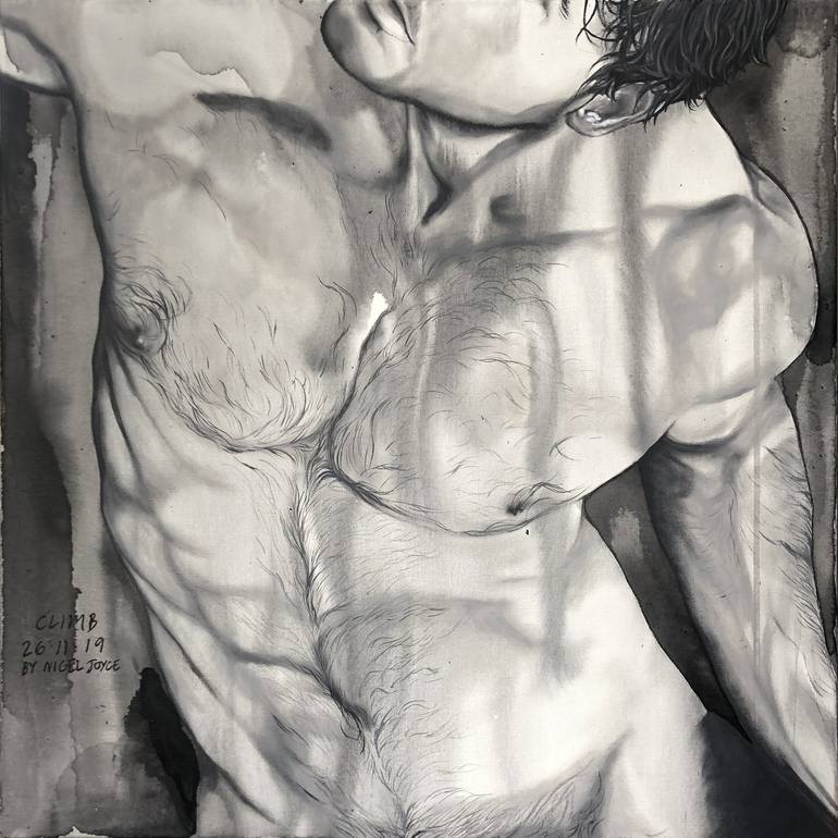 Original Figurative Nude Paintings by Nigel Joyce