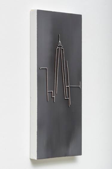 Original Minimalism Architecture Painting by Karla Köhler