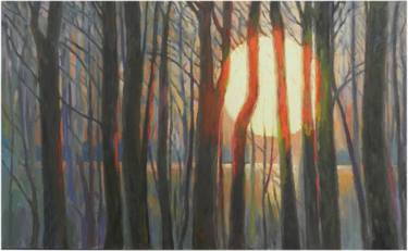 Original Fine Art Landscape Painting by Kirill Pastushenko