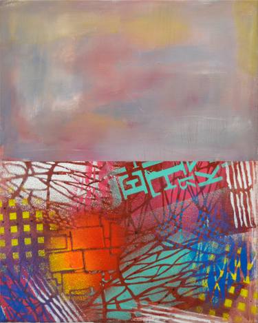 Original Abstract Painting by Stanley Zinser