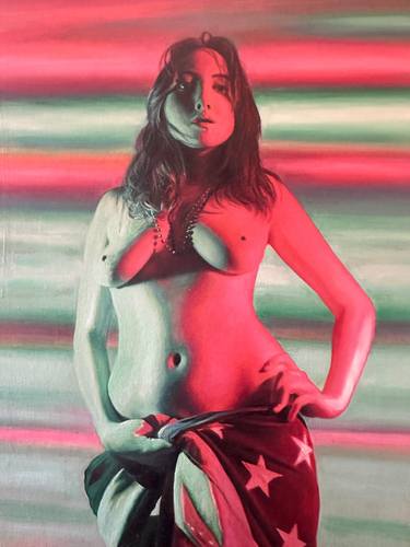 Original Realism Nude Painting by Christopher Lopresti