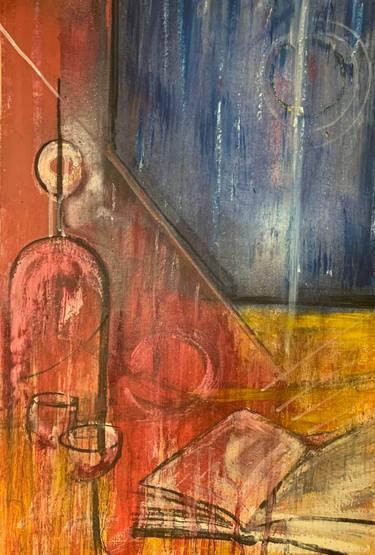 Original Abstract Expressionism Abstract Painting by Elizabeth M Eilertsen