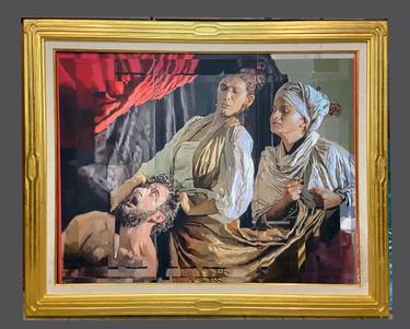 Original Contemporary Religion Painting by Esteban Chavez