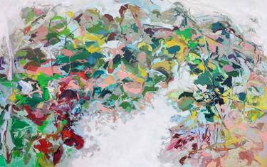 Original Contemporary Landscape Painting by Beatriz Vazquez