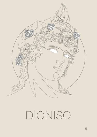 Print of Digital Art Classical Mythology Digital by Samuele Belloni