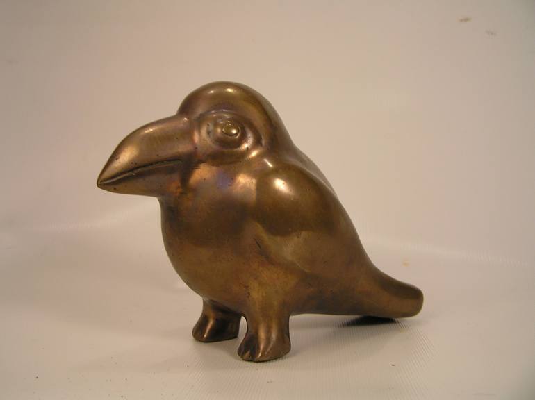 Original Figurative Animal Sculpture by Bohdan Bilinchuk