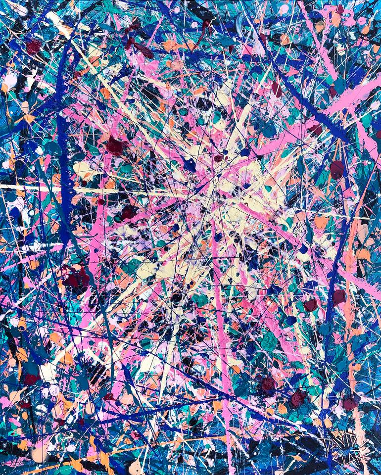Print of Abstract Expressionism Abstract Paintings by David Clare