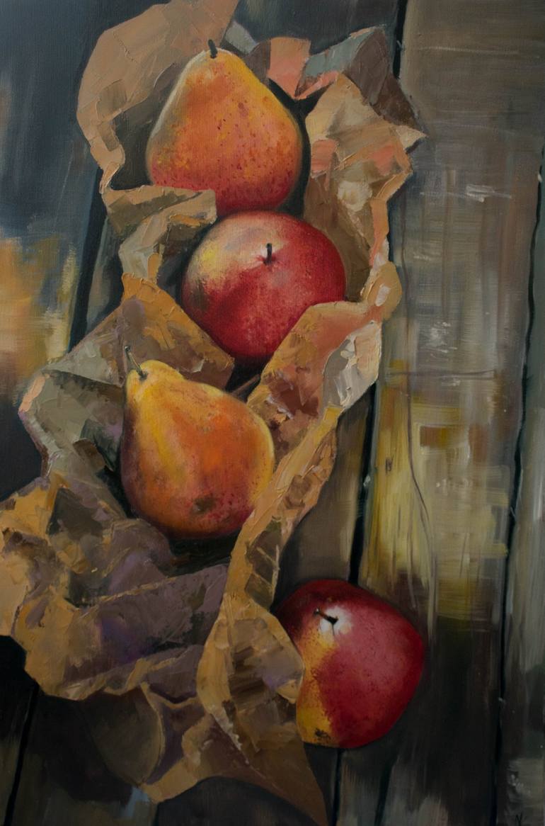 Original Realism Still Life Paintings by Kateryna Nikiforova