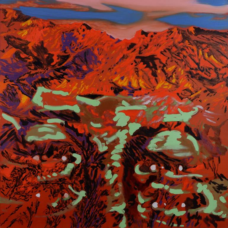 Original Abstract Expressionism Abstract Paintings by Piotr Szczur