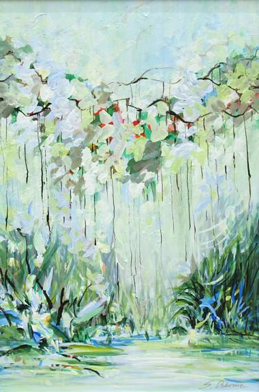 Original Abstract Landscape Painting by Sveta Osborne