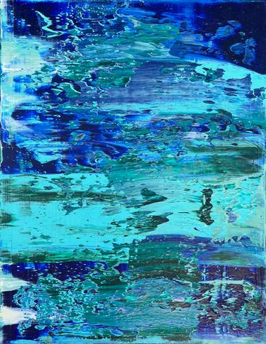 Original Abstract Expressionism Abstract Painting by Svitlana Andriichenko