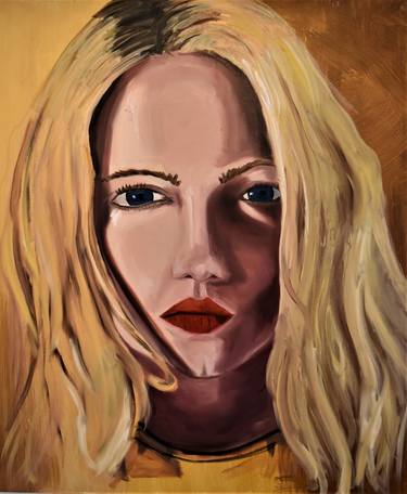 Original Figurative Portrait Painting by Helene Couture