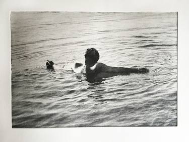 Original Conceptual Portrait Printmaking by Francesca Centioni 
