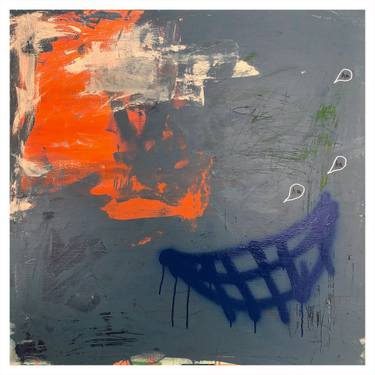 Original Abstract Expressionism Abstract Paintings by William Parker