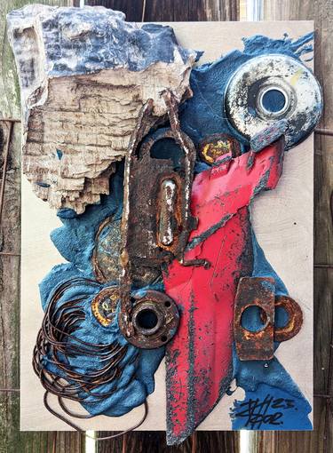 Original Abstract Expressionism Technology Sculpture by Yuriy Zadorozhnyy