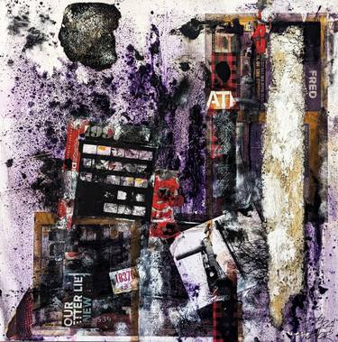 Original Abstract Expressionism Abstract Mixed Media by Yuriy Zadorozhnyy