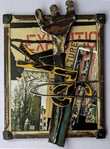 Original Abstract Expressionism Abstract Sculpture by Yuriy Zadorozhnyy